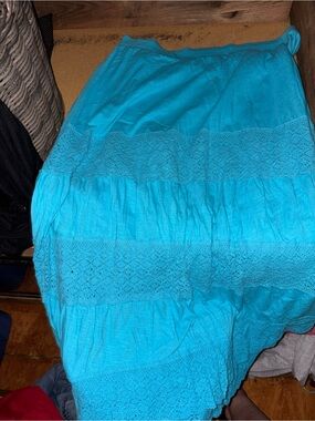H&M Bright Turquoise Knit Top